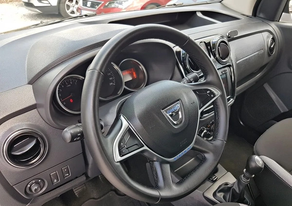 Dacia Dokker cena 57900 przebieg: 56000, rok produkcji 2020 z Międzyrzecz małe 667